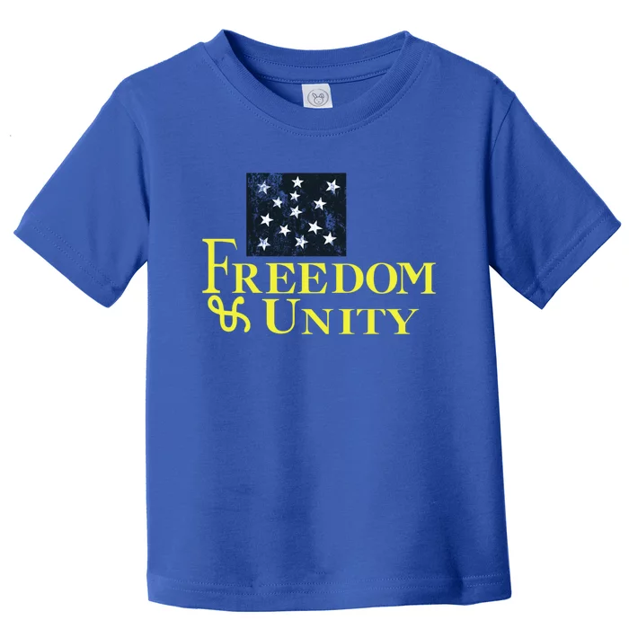 Green Mountain Militia Flag Freedom And Unity (Front) Cool Gift Toddler T-Shirt