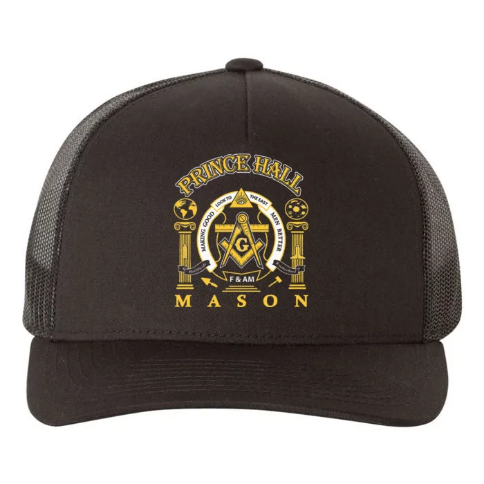 Greats Mason Masonic Prince Hall Masons Presidents Day Gift Yupoong Adult 5-Panel Trucker Hat