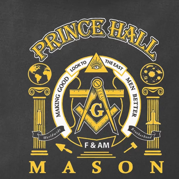 Greats Mason Masonic Prince Hall Masons Presidents Day Gift Zip Tote Bag