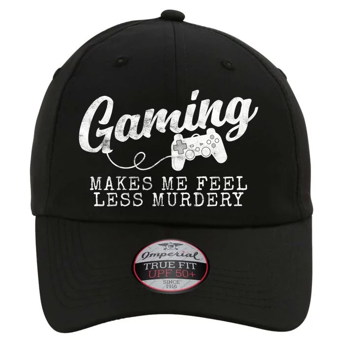 Gaming Makes Me Feel Less Murdery Funny The Original Performance Cap