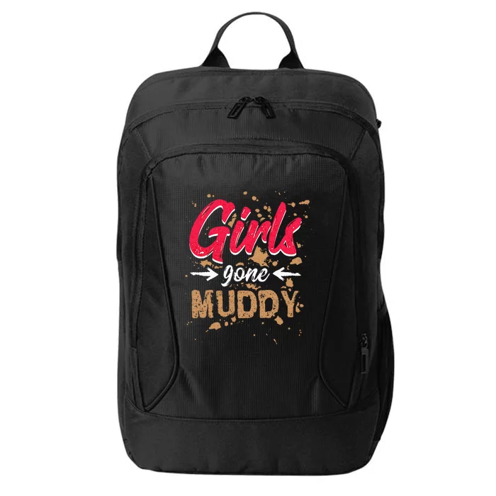 Gone Muddy Mud Run For Women Mud Running Team City Backpack