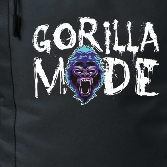 Gorilla Mode Motivation Gym Bodybuilding Success Beast Gift Great Gift Daily Commute Backpack