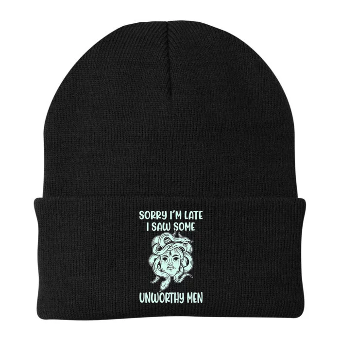 Greek Mythology Medusa Women Knit Cap Winter Beanie