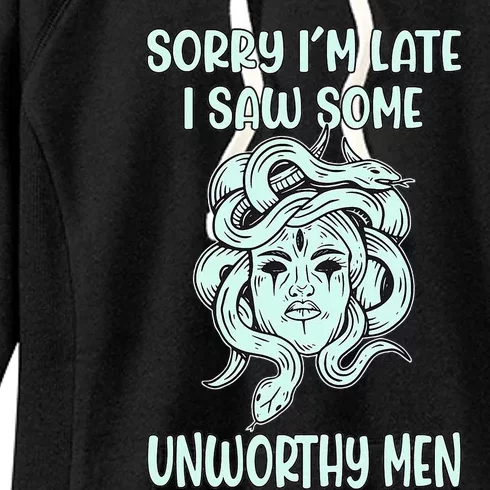 Greek Mythology Medusa Women Women's Fleece Hoodie