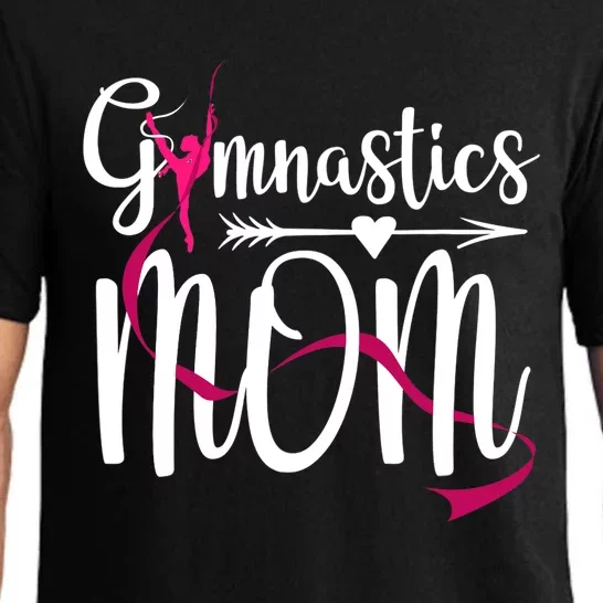 Gymnastics Mom Mama Cute Gymnast Mother's Day Pajama Set