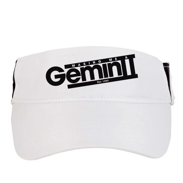 Girlsaloud Making Me A Gemini Est 1985 Adult Drive Performance Visor