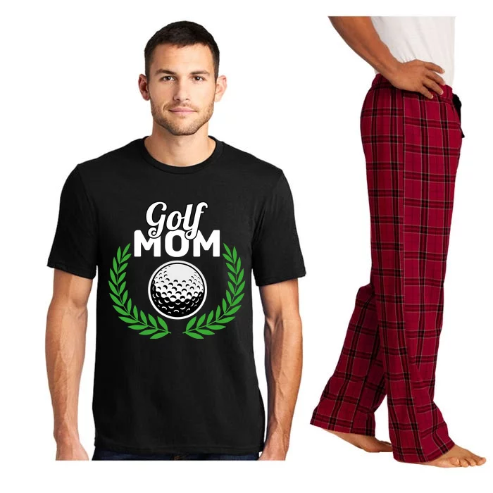 Golf Mom Mother's Day Golf Moms Golfing Moms Cute Gift Pajama Set