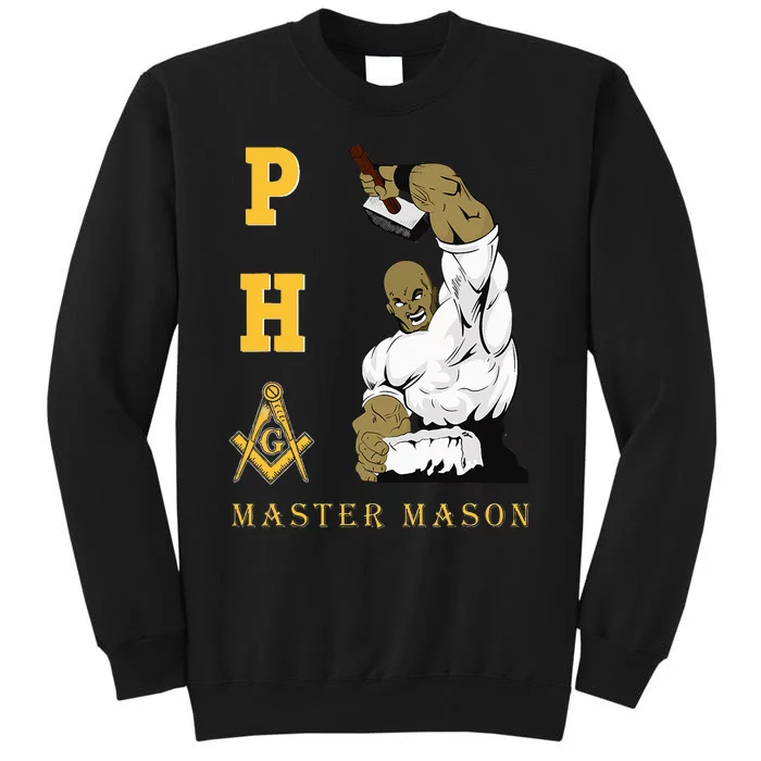 Greats Mason Masonic Pha Master Masons FatherS Tall Sweatshirt