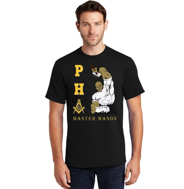 Greats Mason Masonic PHA Master Masons Father's Day Gift Tall T-Shirt