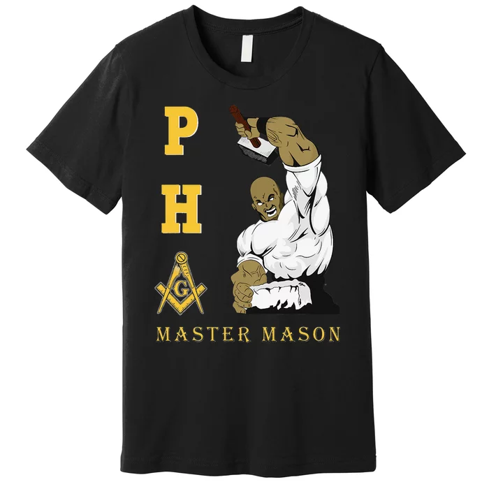 Greats Mason Masonic PHA Master Masons Father's Day Gift Premium T-Shirt