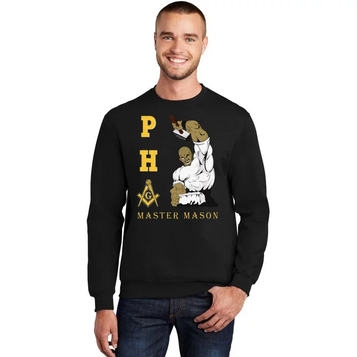 Greats Mason Masonic PHA Master Masons Father's Day Gift Tall Sweatshirt