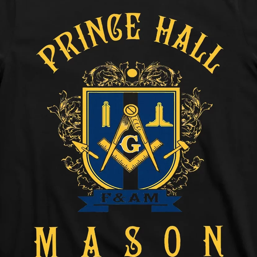 Greats Mason Masonic Prince Hall Masons Fathers T-Shirt