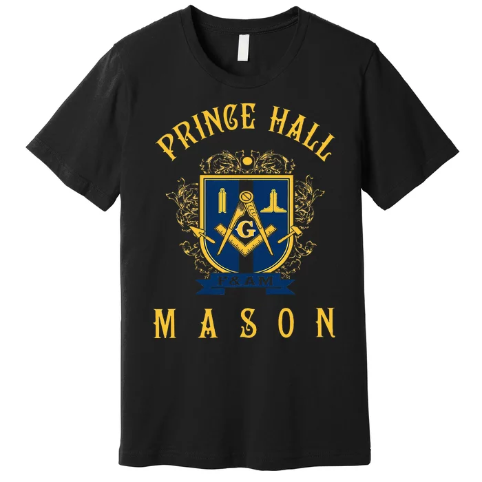 Greats Mason Masonic Prince Hall Masons Fathers Premium T-Shirt