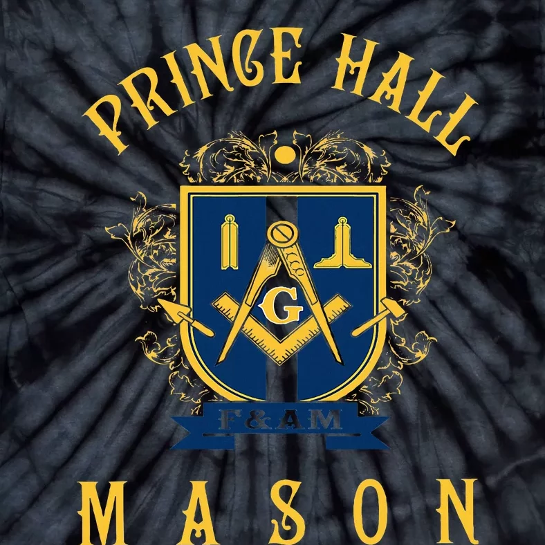 Greats Mason Masonic Prince Hall Masons Fathers Tie-Dye T-Shirt