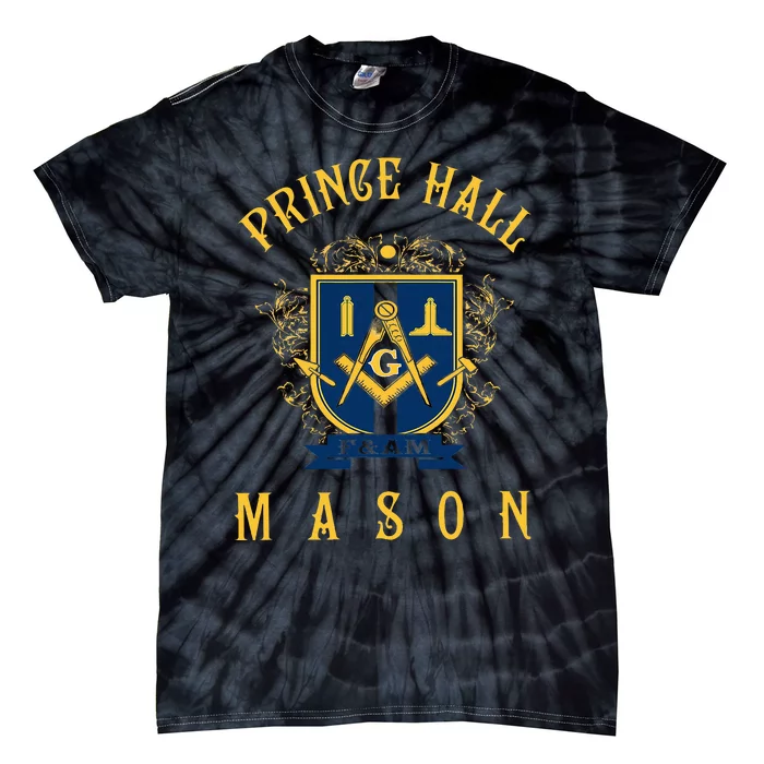 Greats Mason Masonic Prince Hall Masons Fathers Tie-Dye T-Shirt