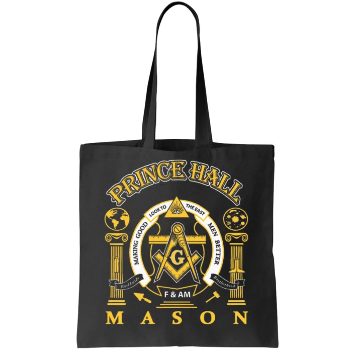 Greats Mason Masonic Prince Hall Masons Tote Bag