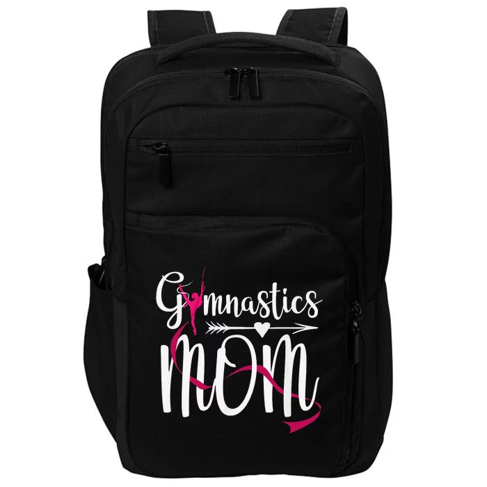 Gymnastics Mom Mama Cute Gymnast Mother's Day Impact Tech Backpack