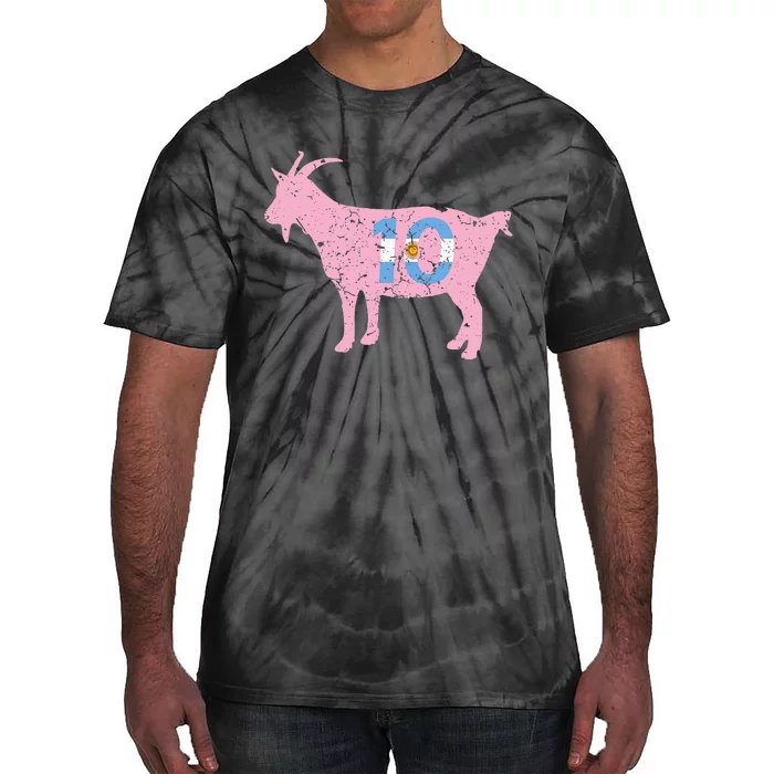 Goat Miami Mvp 10 Greatest Of All Time Tie-Dye T-Shirt