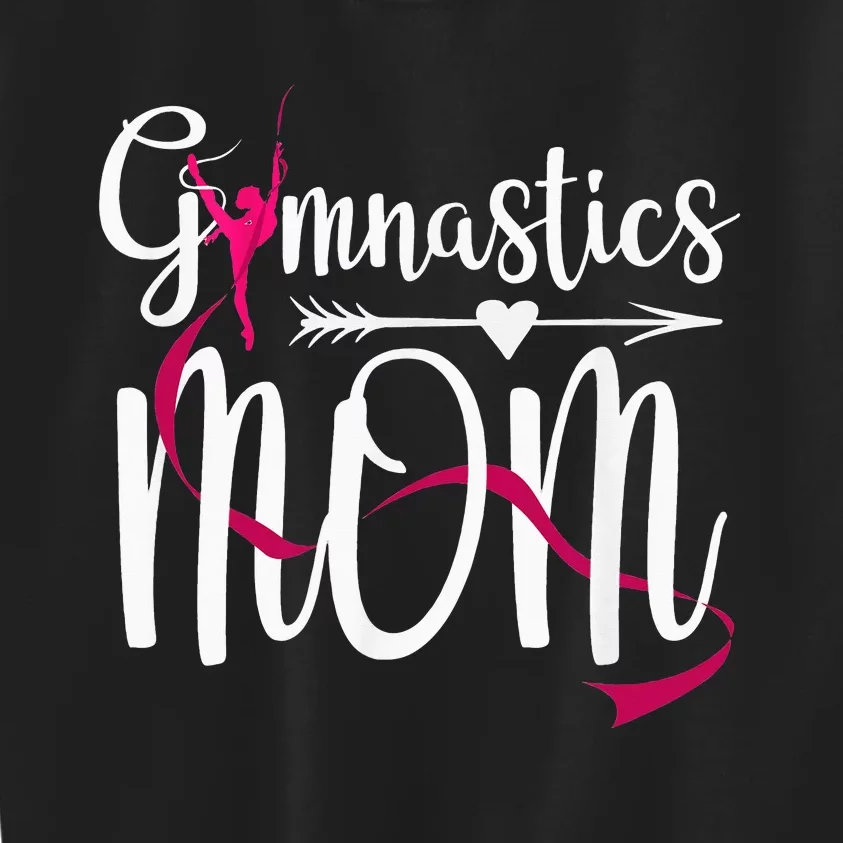 Gymnastics Mom Mama Cute Gymnast Mother's Day Kids Sweatshirt