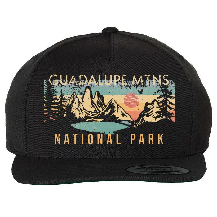 Guadalupe Mountains National Park Wool Snapback Cap