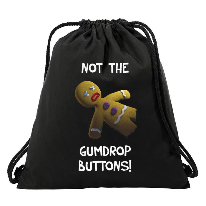 Gingerbread Man Not The Gumdrop Drawstring Bag