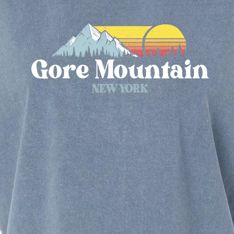 Gore Mountain, NEW YORK, Snow Ski Snowboard Skiing Location Garment-Dyed Women's Muscle Tee