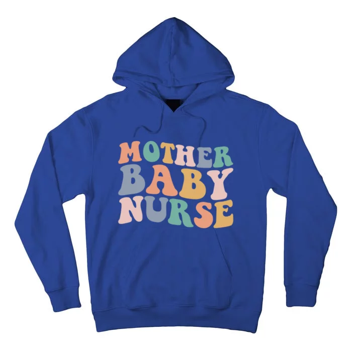 Groovy Mother Nurse Postpartum Mom Nursing Gift Tall Hoodie