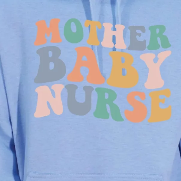 Groovy Mother Nurse Postpartum Mom Nursing Gift Unisex Surf Hoodie