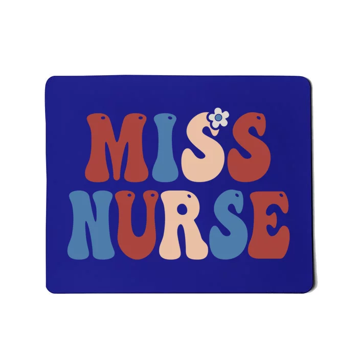 Groovy Miss Nurse 4th Of July Usa America Patriotic American Gift Mousepad