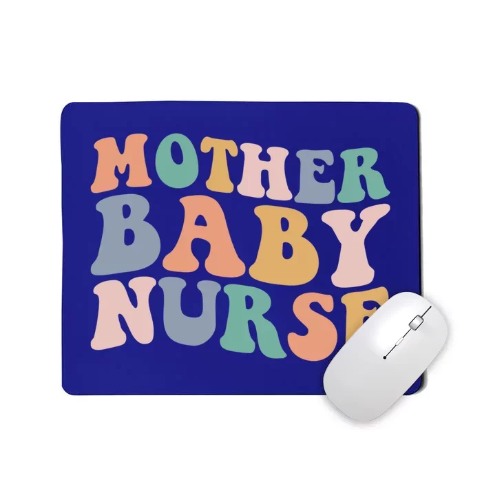 Groovy Mother Nurse Postpartum Mom Nursing Gift Mousepad