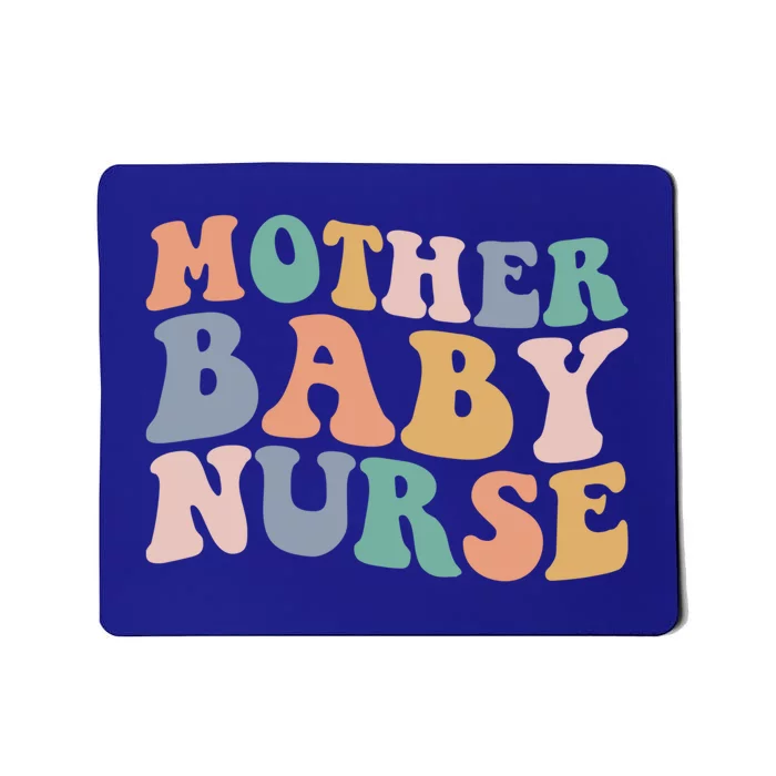 Groovy Mother Nurse Postpartum Mom Nursing Gift Mousepad