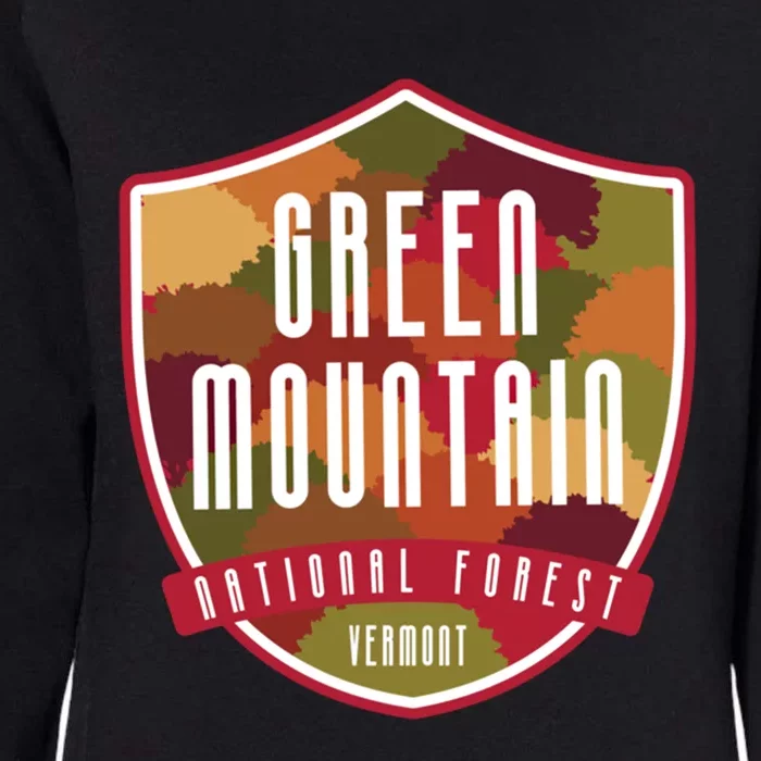 Green Mountain National Forest – Vermont Gift Womens California Wash Sweatshirt