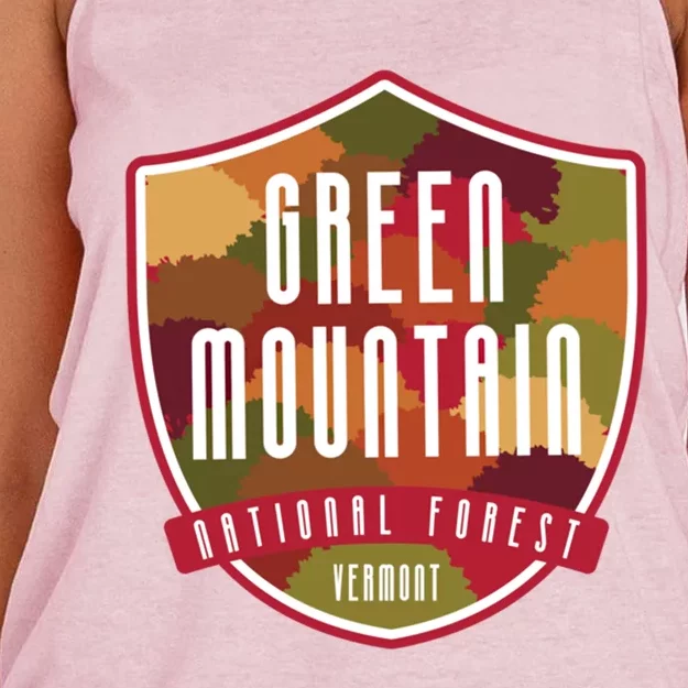 Green Mountain National Forest – Vermont Gift Women's Knotted Racerback Tank