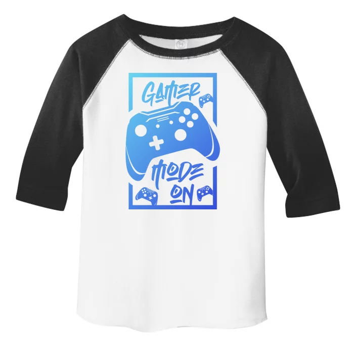 Gamer Mode On! Funny Gift Toddler Fine Jersey T-Shirt