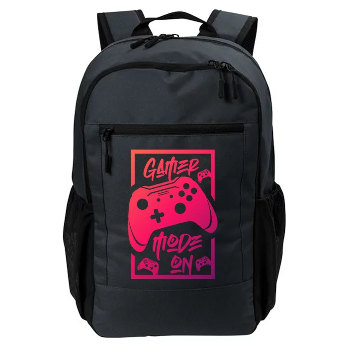 Gamer Mode On! Funny Gift Daily Commute Backpack