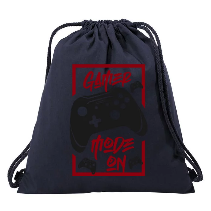 Gamer Mode On! Cool Gift Drawstring Bag