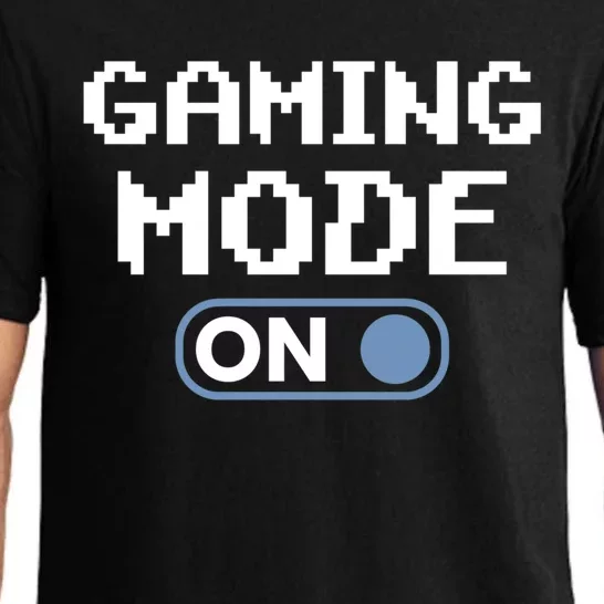 Gaming Mode On Gamers Pixelated Quote Great Gift Pajama Set