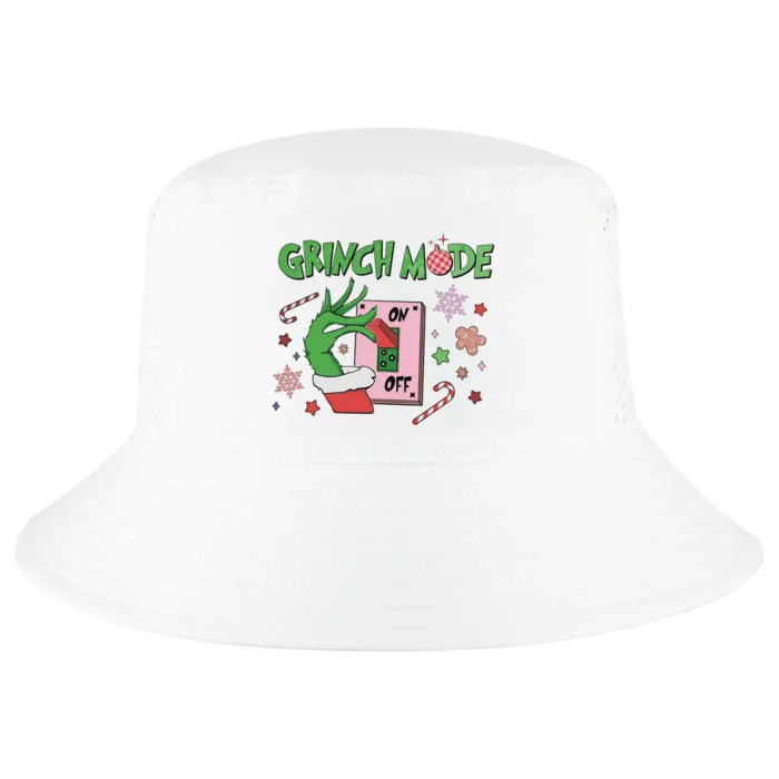 Grin Mode On Whoville University Christmas Cool Comfort Performance Bucket Hat