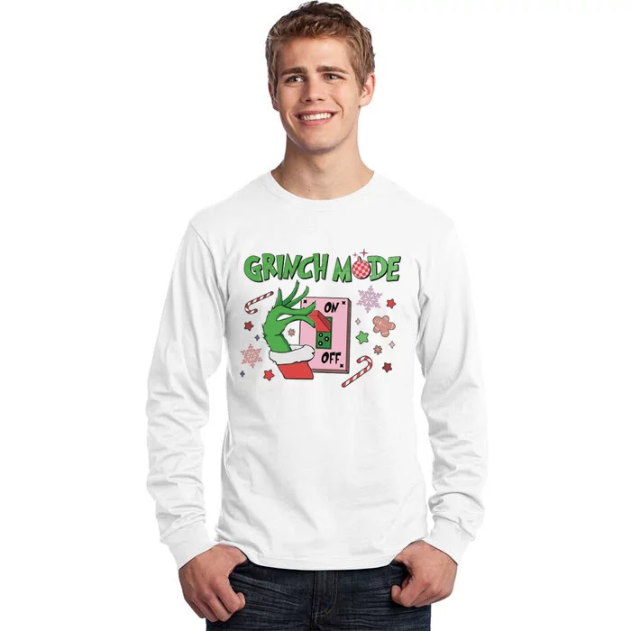 Grin Mode On Whoville University Christmas Tall Long Sleeve T-Shirt