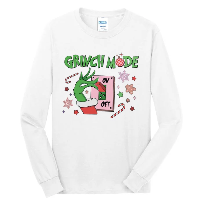 Grin Mode On Whoville University Christmas Tall Long Sleeve T-Shirt