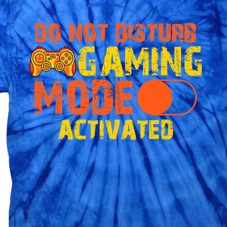 Gaming Mode On Gamer Video Games Gift Tie-Dye T-Shirt