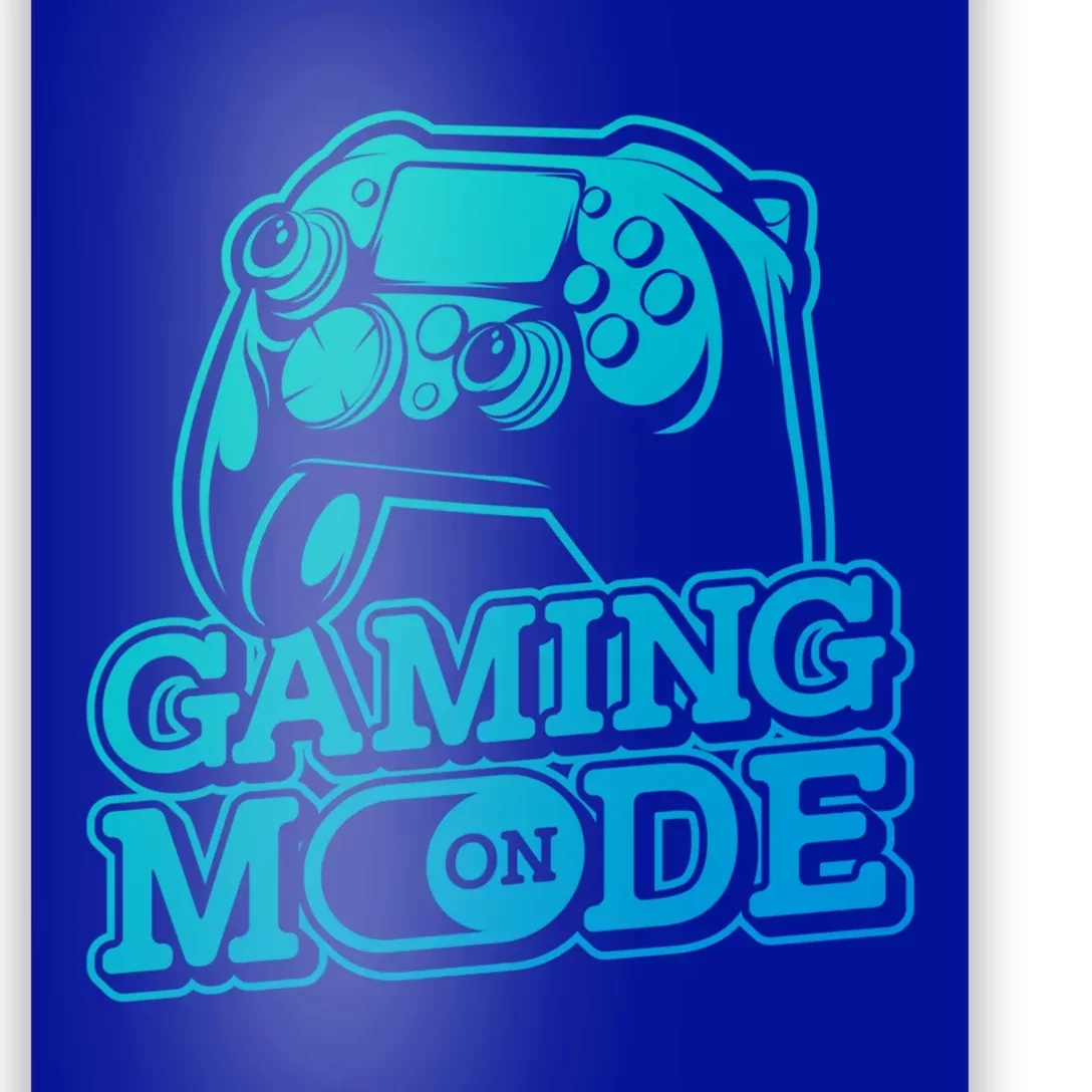 Gaming Mode On Gaming Gamer Nerd Geek Video Games Great Gift Poster