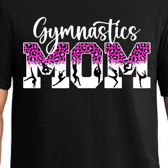 Gymnastics Mom Of A Gymnast Mama Cute Gymnastics Mother Funny Gift Pajama Set