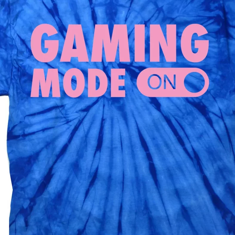 Gaming Mode On Video Games Gamer On Off Switch Gift Tie-Dye T-Shirt