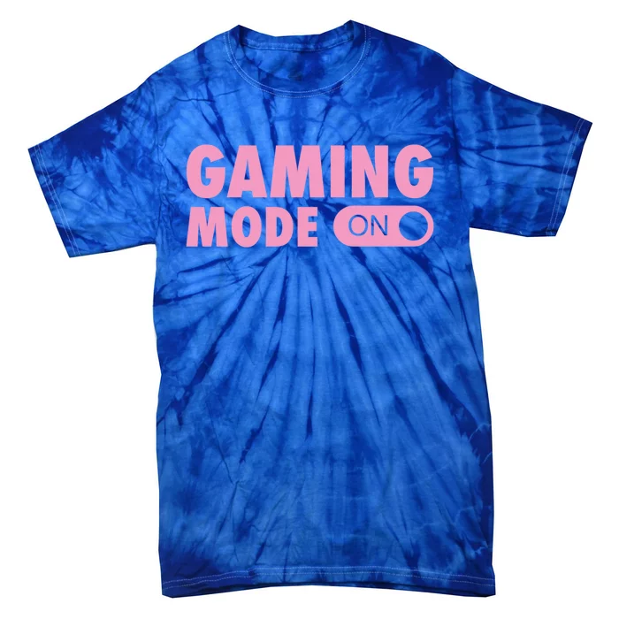 Gaming Mode On Video Games Gamer On Off Switch Gift Tie-Dye T-Shirt