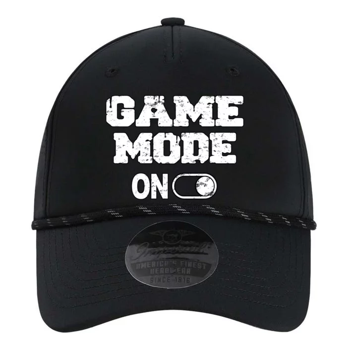 Game Mode On Video Games Player Quote Fun Outfit Cool Gift Performance The Dyno Cap