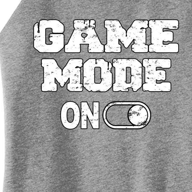 Game Mode On Video Games Player Quote Fun Outfit Cool Gift Women’s Perfect Tri Rocker Tank