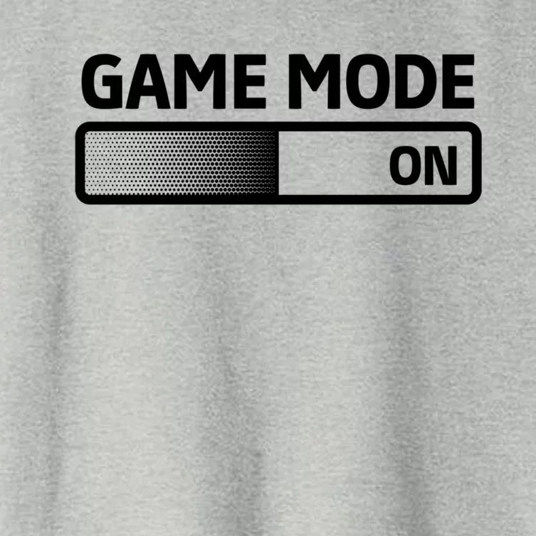 Game Mode On Cool Gaming Gamer Video Games Gift Gift Women's Crop Top Tee