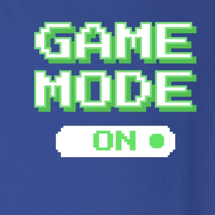 Game Mode On Funny Gamer Video Games Ugly Christmas Meme Great Gift Toddler Long Sleeve Shirt