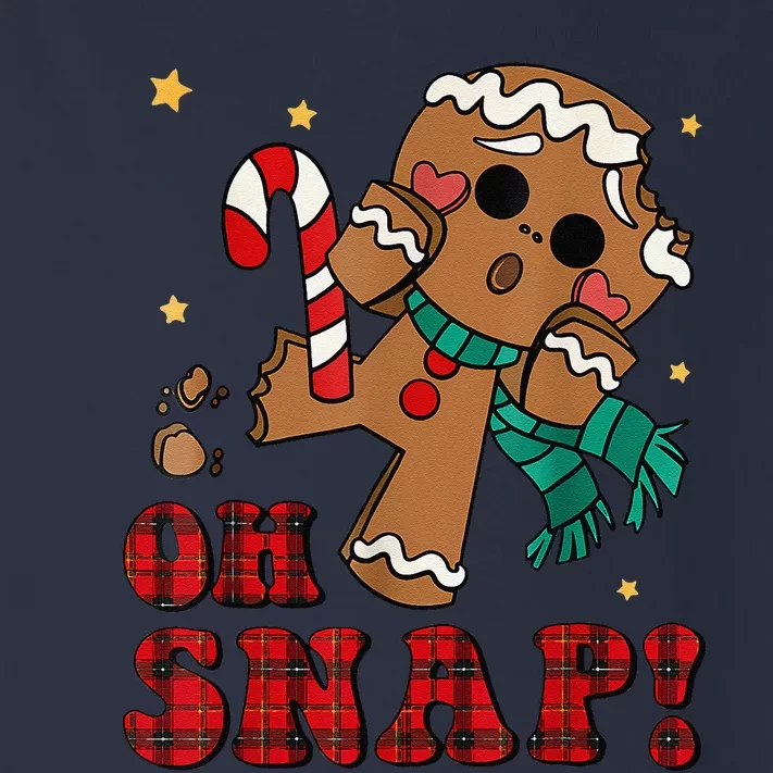 Gingerbread Man Oh Snap Christmas Funny Cookie Baking Toddler Long Sleeve Shirt